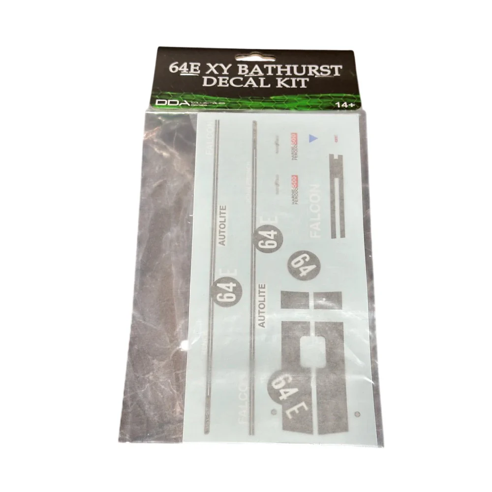 DDA 1/24 No.64E XY Ford Bathurst Decal Kit Accessory - Image 2