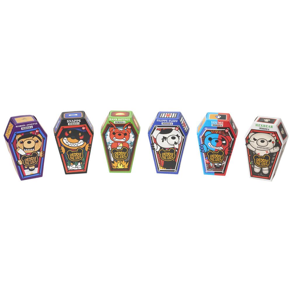 Deddy Bears Series 4 Coffin (1 Random Plushie)