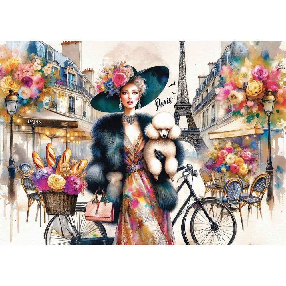 Delfy 26005 Eiffel Elegance Duo 1000pc Jigsaw Puzzle - Image 2