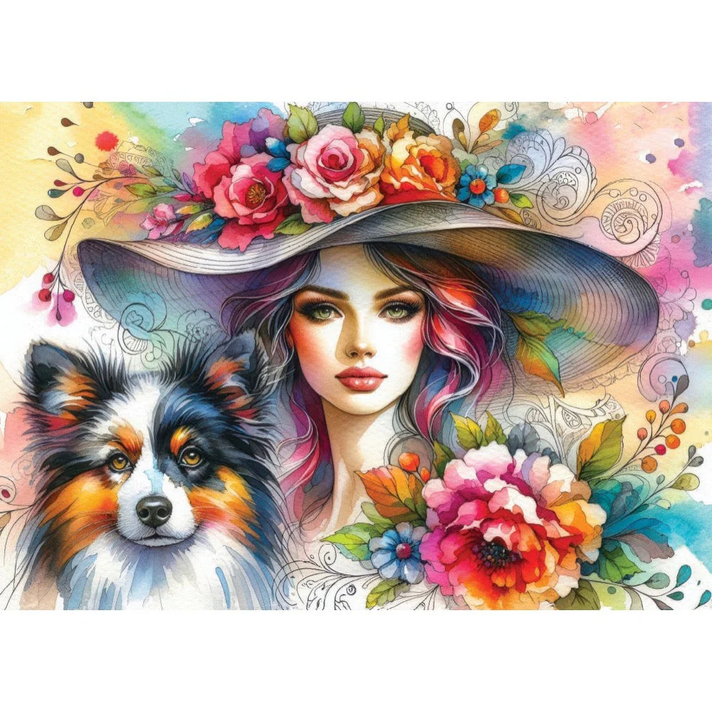 Delfy Chic and Charming 1000pc Jigsaw Puzzle - Image 2