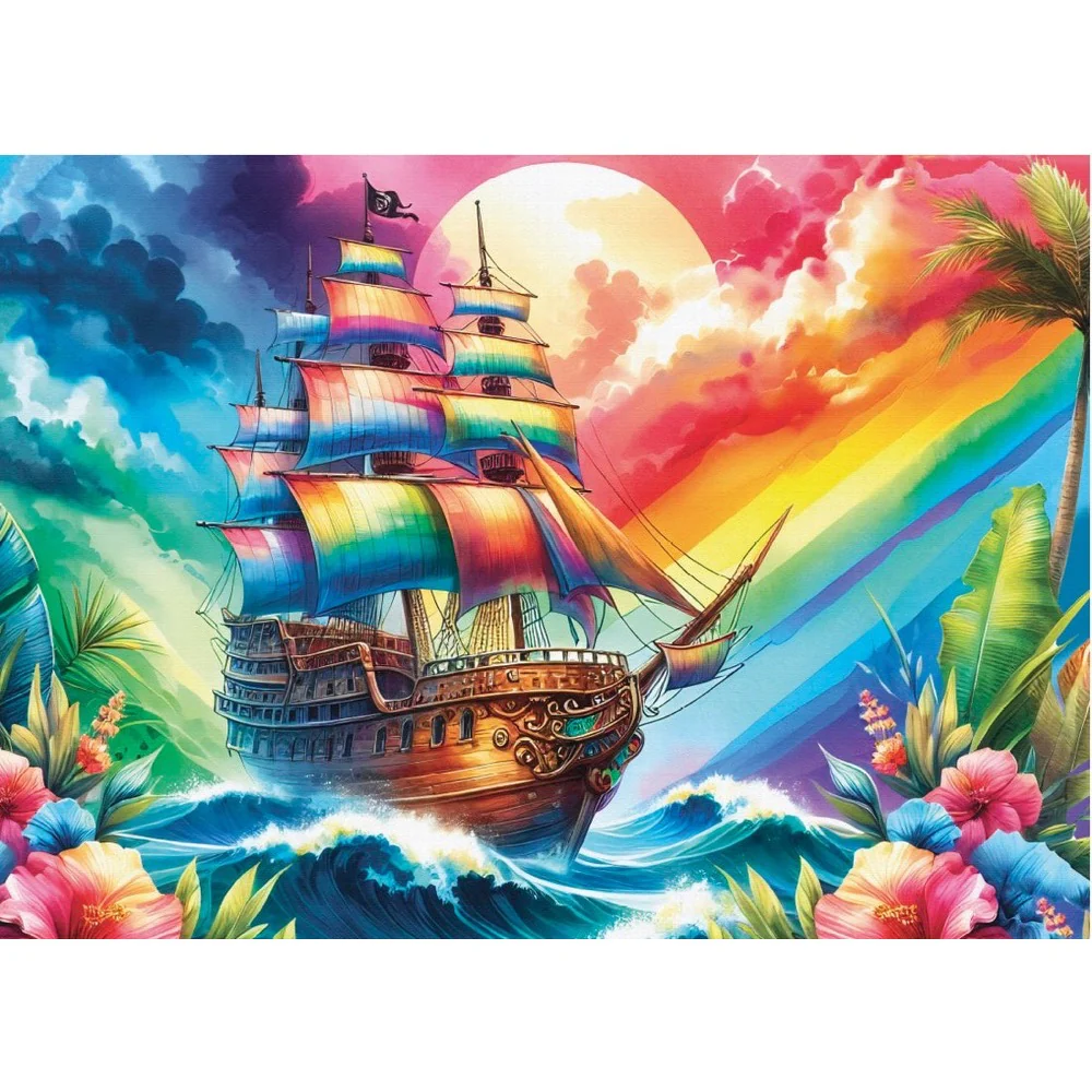 Delfy Colorful Horizons 1000pc Jigsaw Puzzle - Image 2
