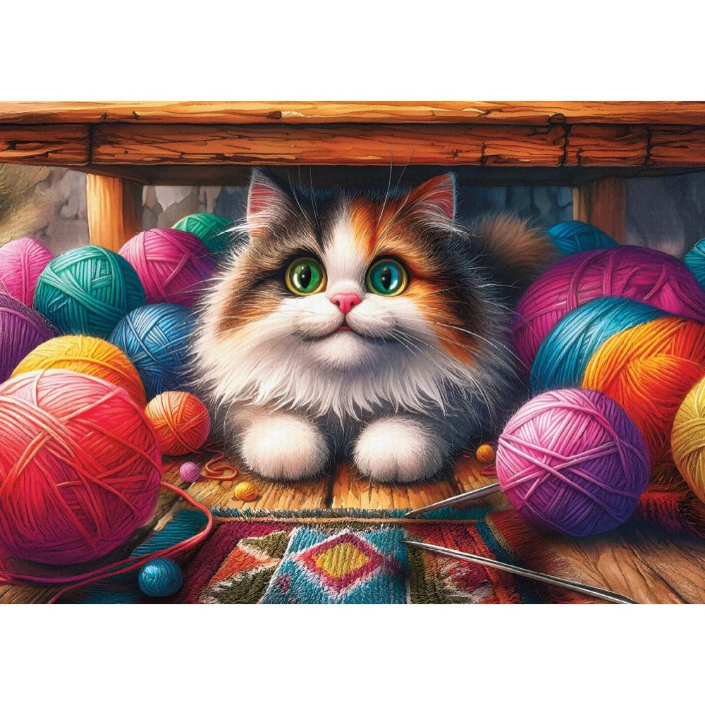 Delfy Fuzz Among Threads 1000pc Jigsaw Puzzle - Image 2