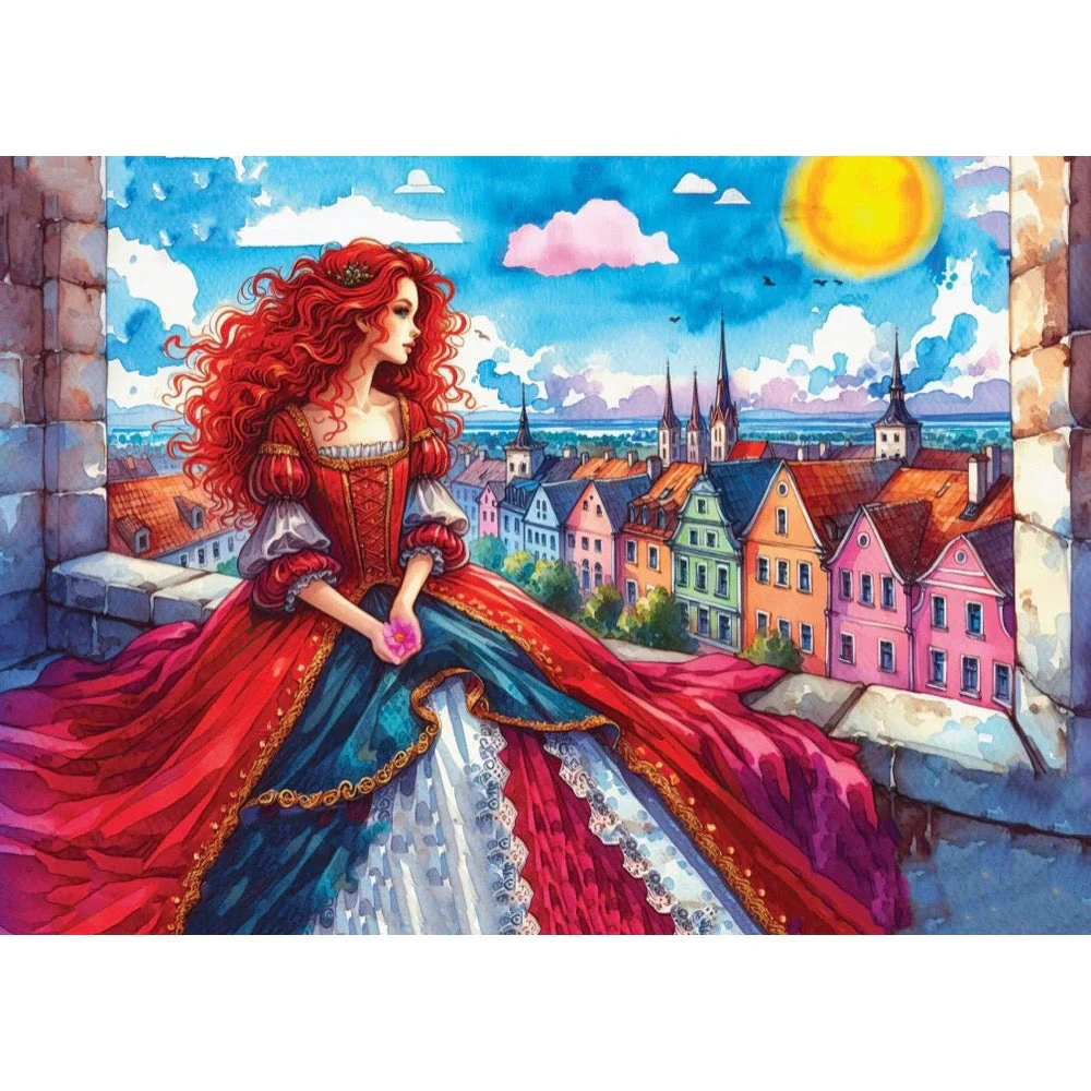 Delfy Looking Beyond Roofs 1000pc Jigsaw Puzzle - Image 2