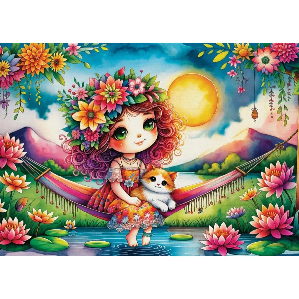 Delfy Toes in Water 1000pc Jigsaw Puzzle - Image 2