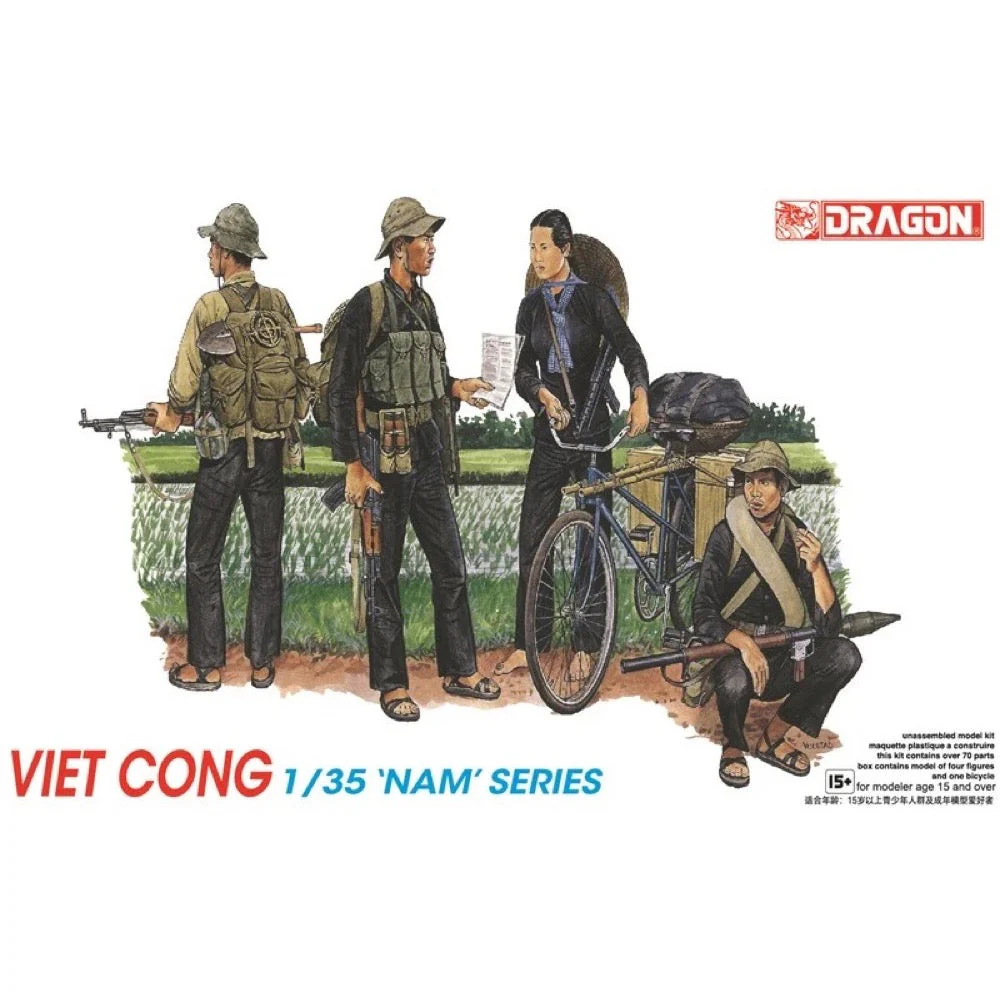 Dragon 3304 1/35 Viet Cong - Image 3