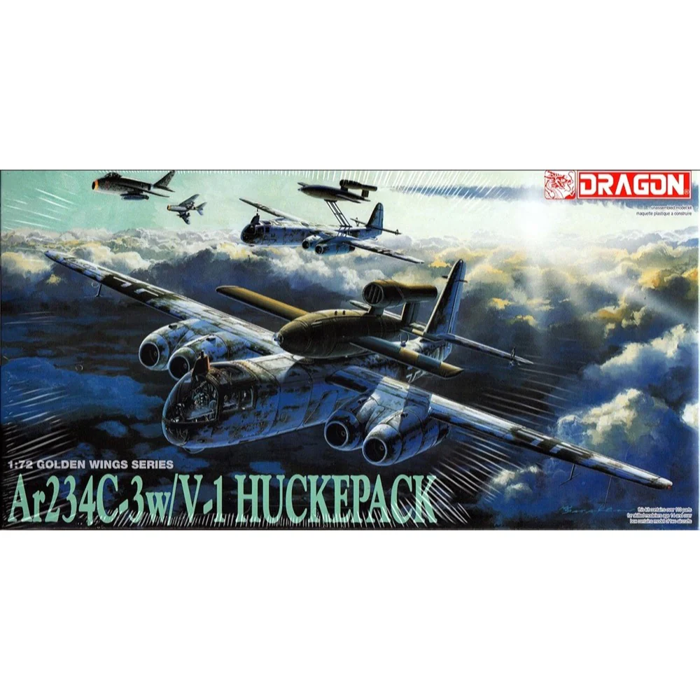 Dragon 5011 1/72 Ar234C-3w/V-1 Huckepack