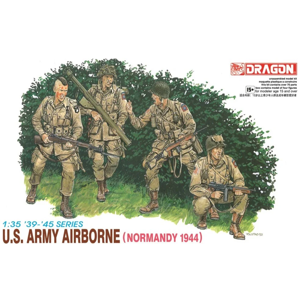 Dragon 6010 1/35 U.S. Army Airborne Normandy 1944