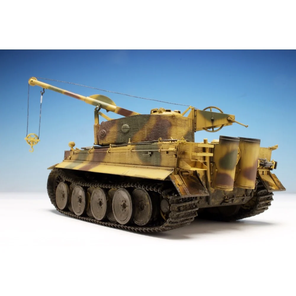 Dragon 6865 1/35 "Bergepanzer" Tiger I S.Pz.Abt.508 Mit Borgward Iv Ausf.A Plastic Model Kit - Image 5