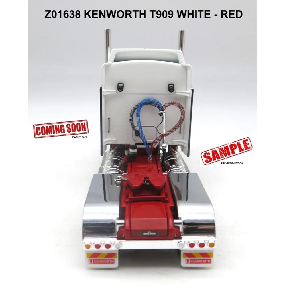 Drake Collectables Z01638 Kenworth T909 White/Red - Image 10