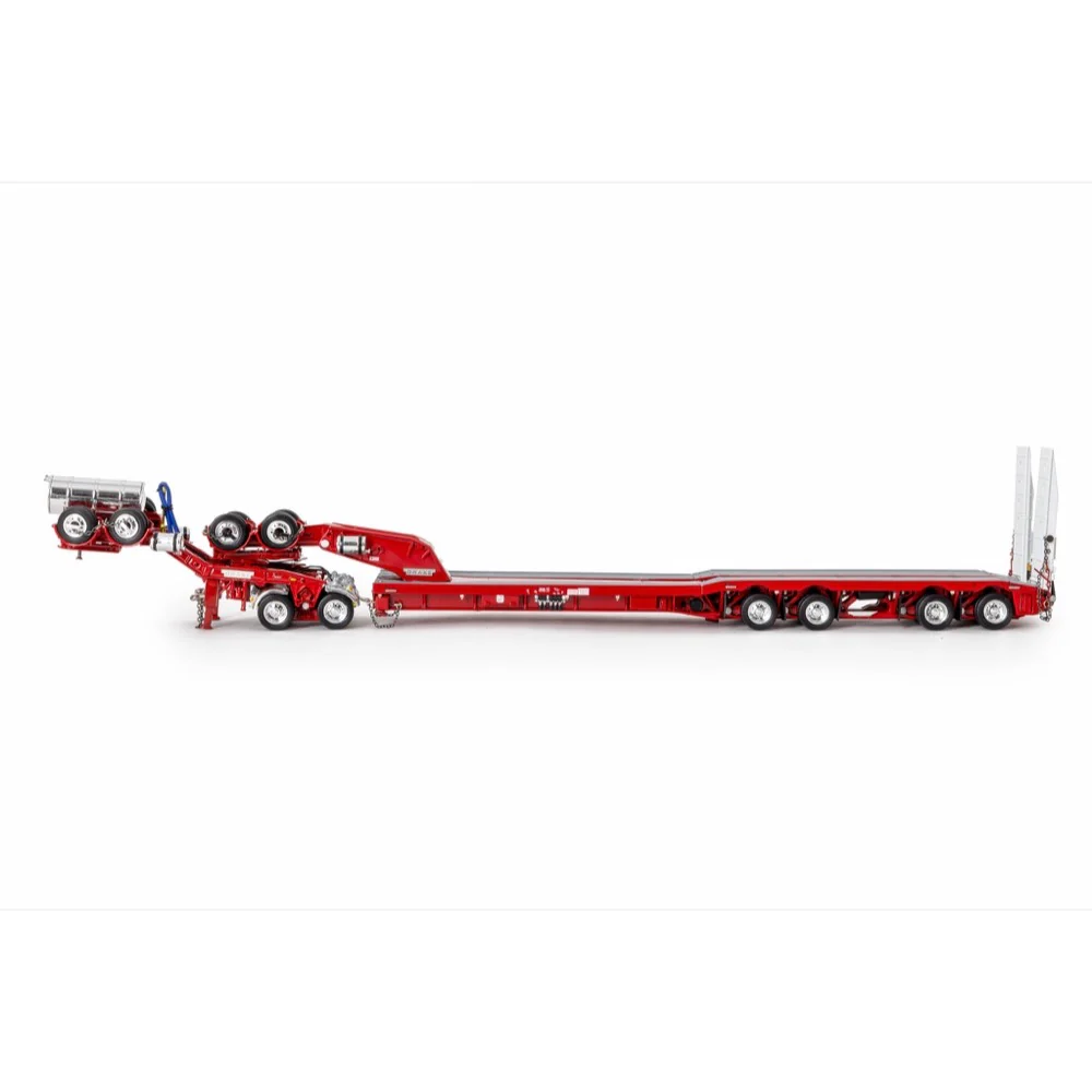 Drake Collectables ZT09340 4x8 and 2x8 Swingman Trailer - Rosso Red - Image 4