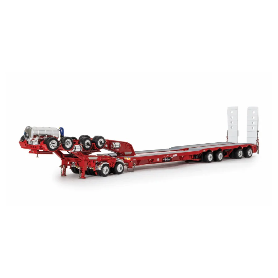 Drake Collectables ZT09340 4x8 and 2x8 Swingman Trailer - Rosso Red - Image 9