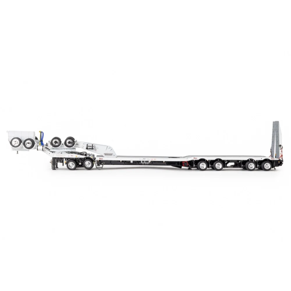 Drake Collectables ZT09342 4x8 and 2x8 Swingman Trailer - White/Black - Image 11