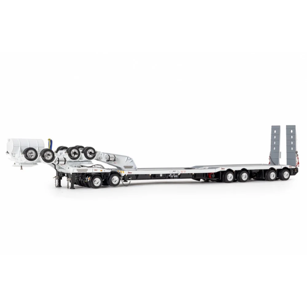 Drake Collectables ZT09342 4x8 and 2x8 Swingman Trailer - White/Black - Image 12