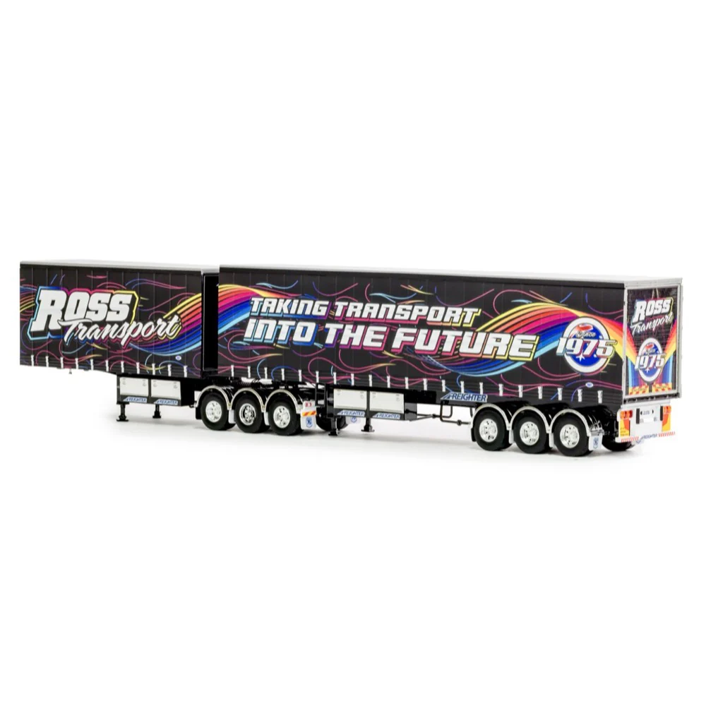 Drake Collectibles ZT09287 1/50 T-Liner B-Double Trailers Ross Transport - Image 4