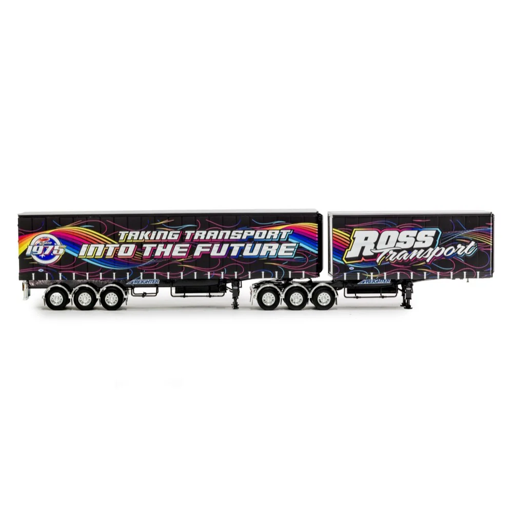 Drake Collectibles ZT09287 1/50 T-Liner B-Double Trailers Ross Transport - Image 6