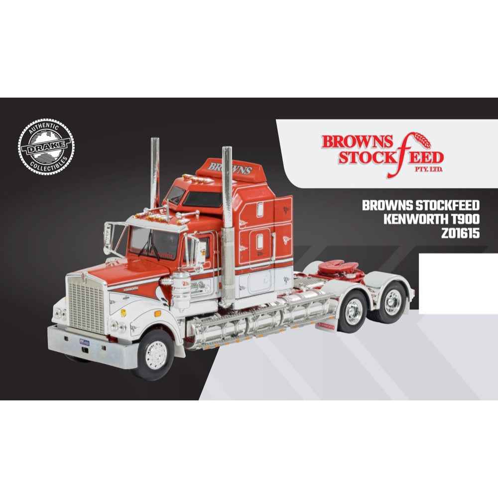 Drake Z01615 1/50 Kenworth T900 Browns Stockfeed - Image 2