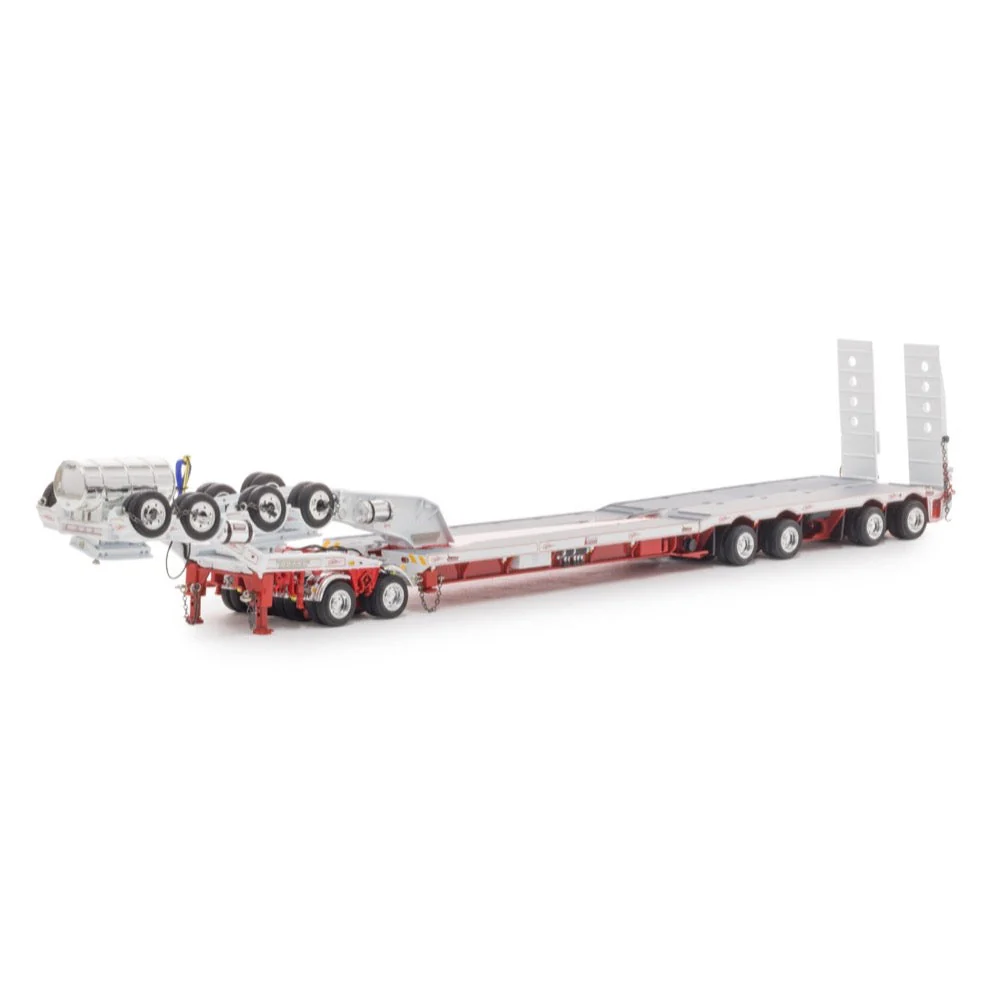 Drake ZT09347 1/50 4x8 Trailer Set w/ Hydraulic Neck Bowers Heavy Haulage