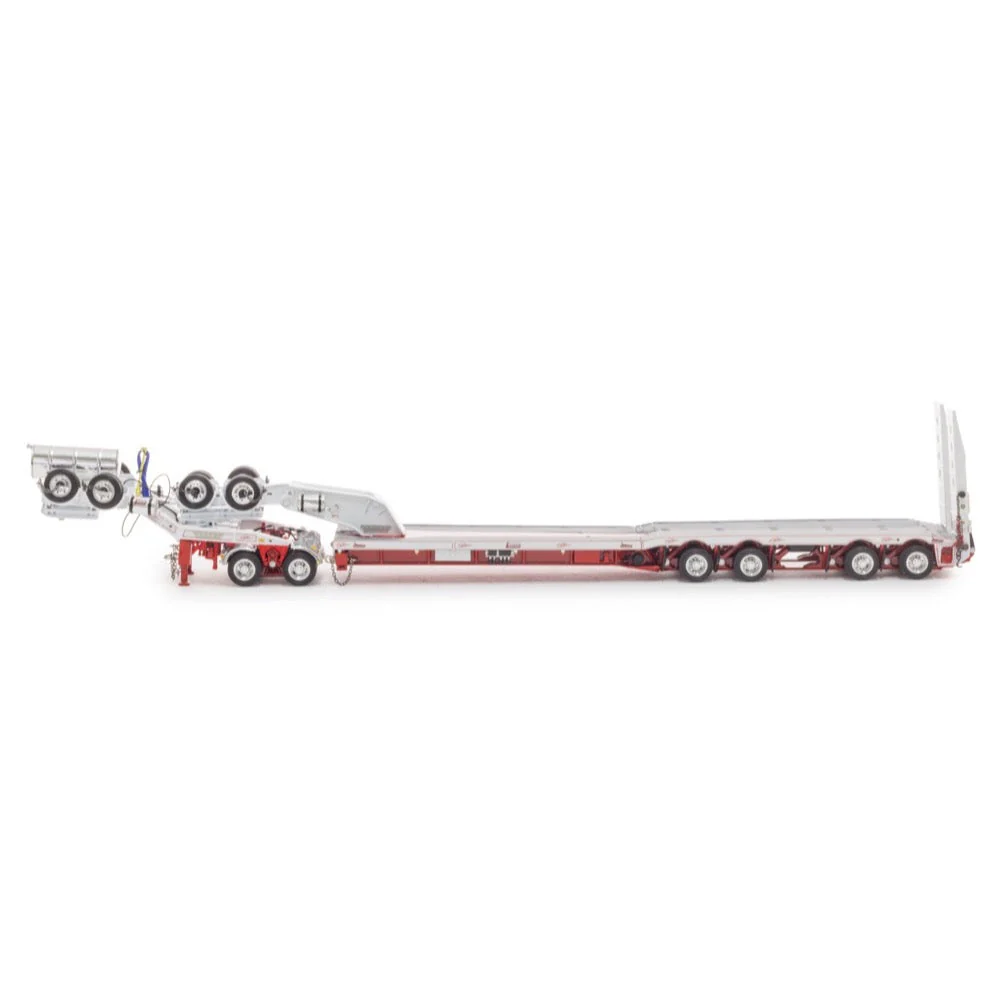 Drake ZT09347 1/50 4x8 Trailer Set w/ Hydraulic Neck Bowers Heavy Haulage - Image 2