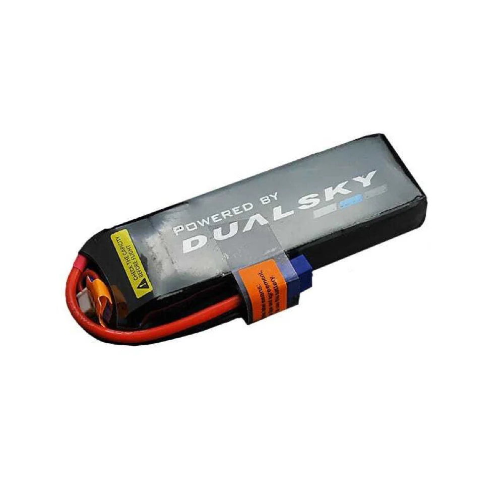 Dualsky DSB31805 1800mah 2S 7.4v 50C HED Lipo Battery with XT60 Connector