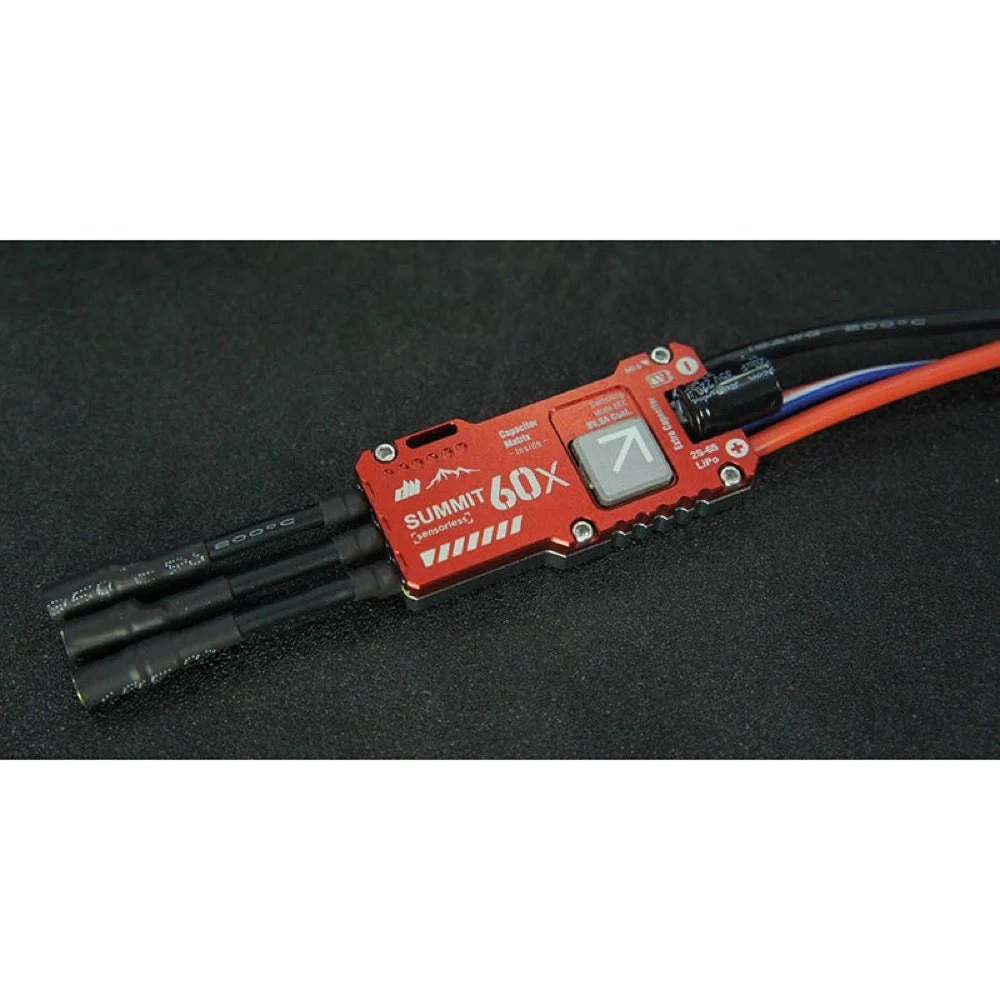 Dualsky DSB42258 Summit 60X-U8 60A Slim 6S Brushless ESC - Image 2
