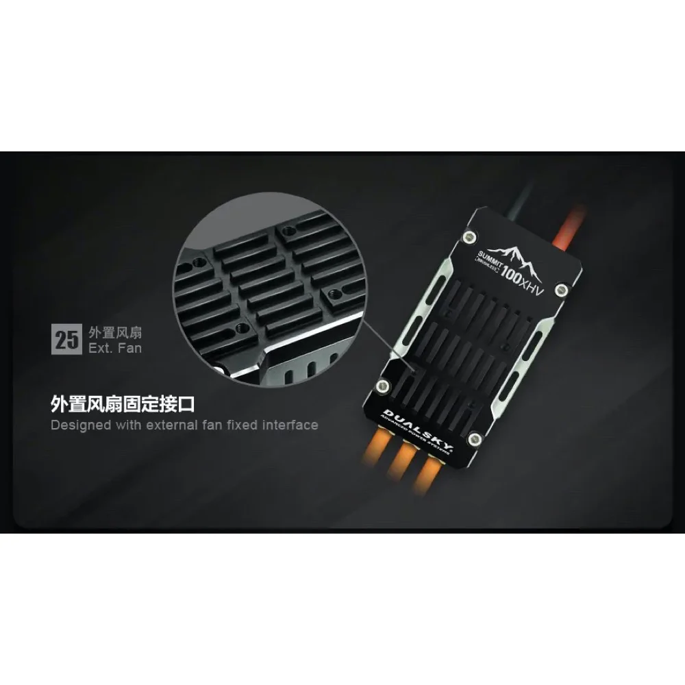 Dualsky DSXM42284 SUMMIT 70XHV Brushless 5S-14S ESC - Image 12