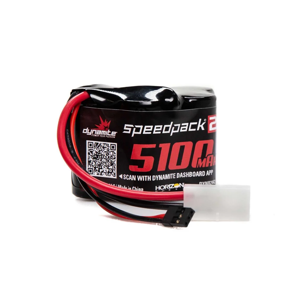 Dynamite 5100mah 6.0v NiMH Receiver Hump Pack suit Baja 5B