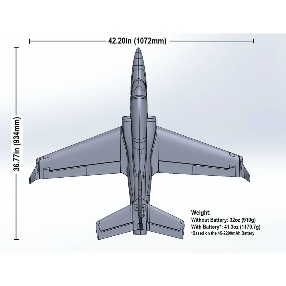 E-Flite 07750 Viper 64mm EDF Jet BNF Basic - Image 30