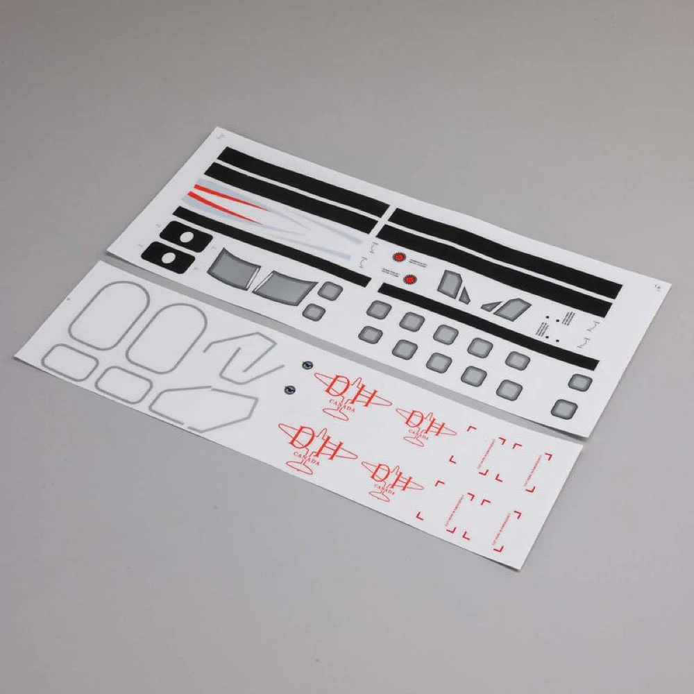E-flite 32064 Decal Set DHC-6 Twin Otter 1.4m