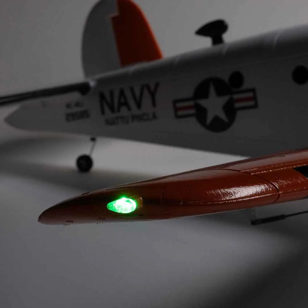 E-Flite Beechcraft D18 RC-45J 1.5m RC Plane BNF Basic EFL-3726 - Image 19