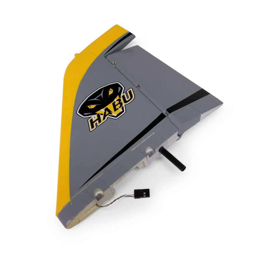 E-Flite EFL-1402 Vertical Fin with LED Habu XS 80