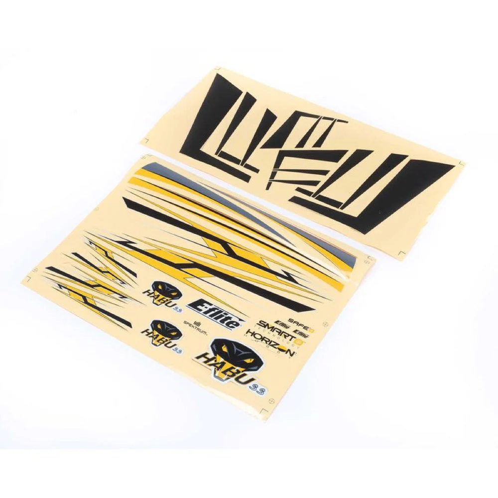 E-Flite EFL0954 Decal Sheet Habu SS
