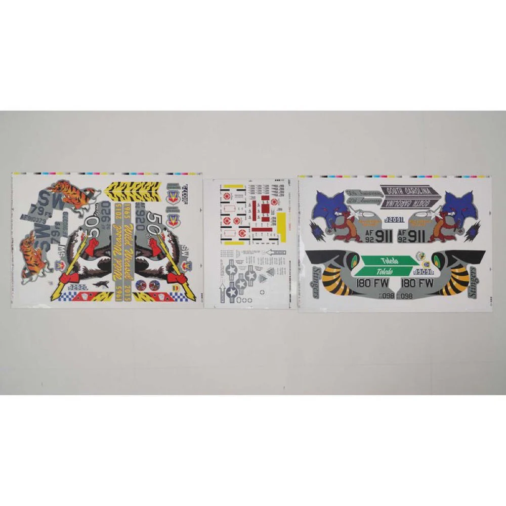 E-Flite EFL87884 Decal Set F-16 Falcon Gray