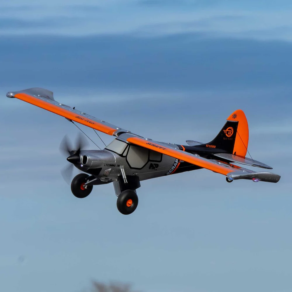 E-flite Micro Scrappy STOL 800mm RC Plane BNF Basic EFL02150D - Image 20