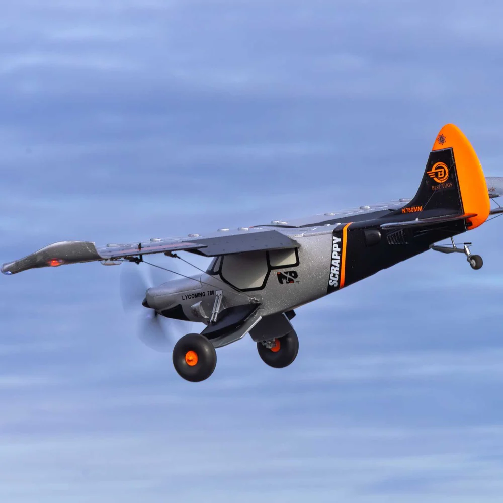 E-flite Micro Scrappy STOL 800mm RC Plane BNF Basic EFL02150D - Image 22