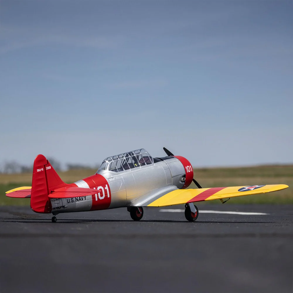 E-Flite SNJ-5 AT-6 Texan 1.5m RC Plane BNF Basic - Image 16