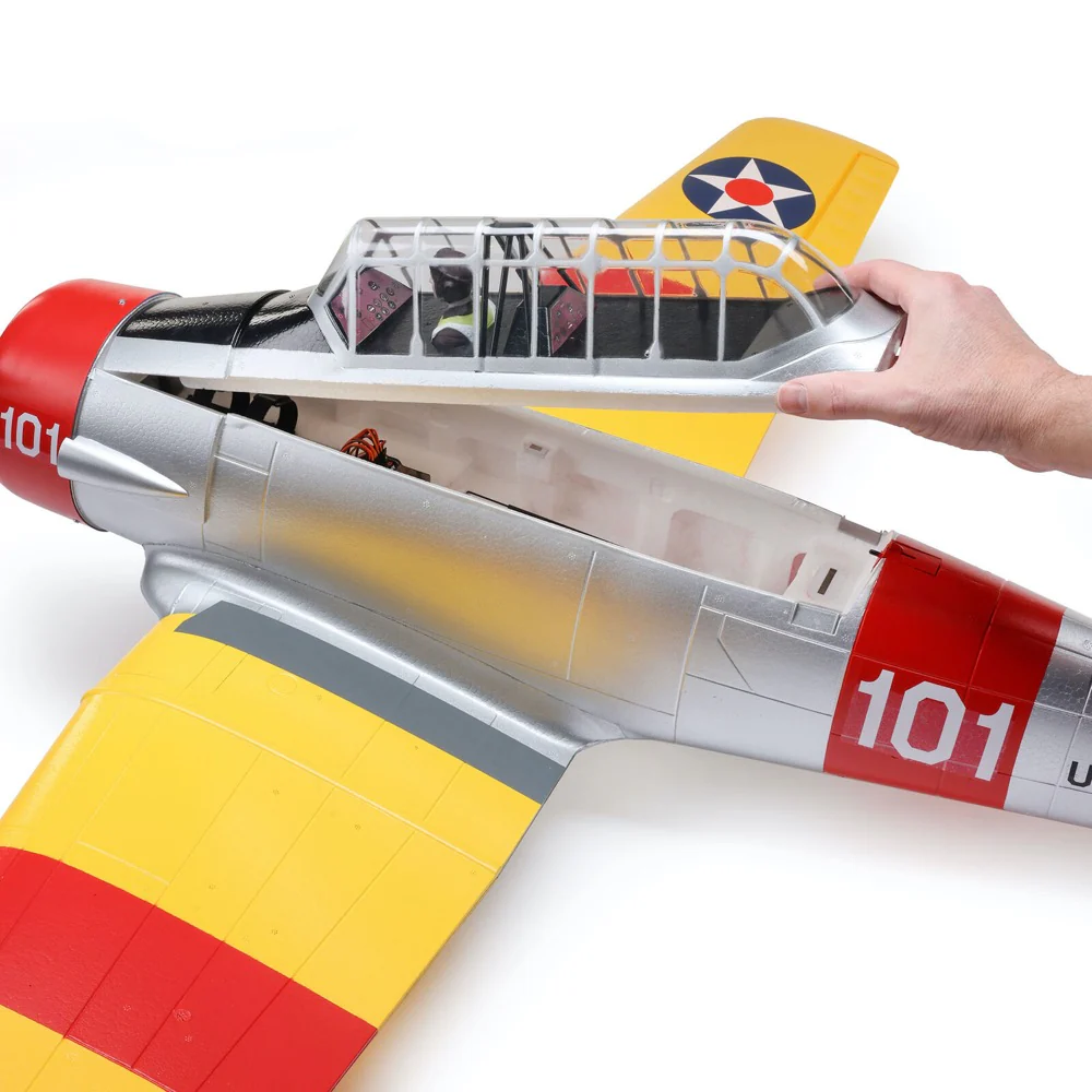 E-Flite SNJ-5 AT-6 Texan 1.5m RC Plane BNF Basic - Image 9