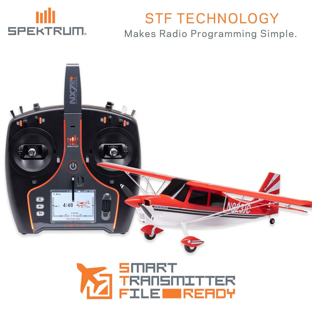 E-Flite Super Decathlon 1.2m RC Plane (BNF Basic) - Image 33
