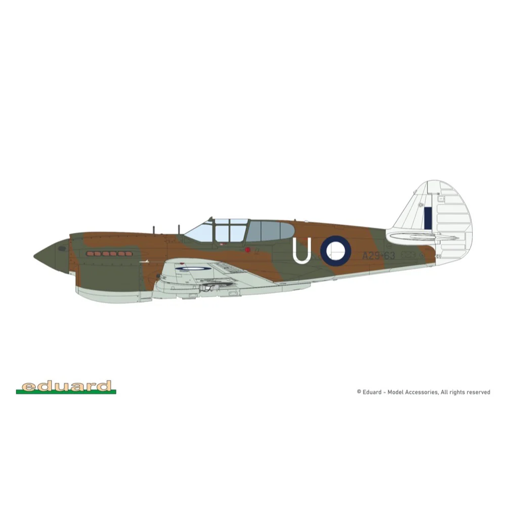 Eduard 11185 1/48 PACIFIC STAR Curtiss P-40E Warhawk Dual Combo The Limited edition - Image 10