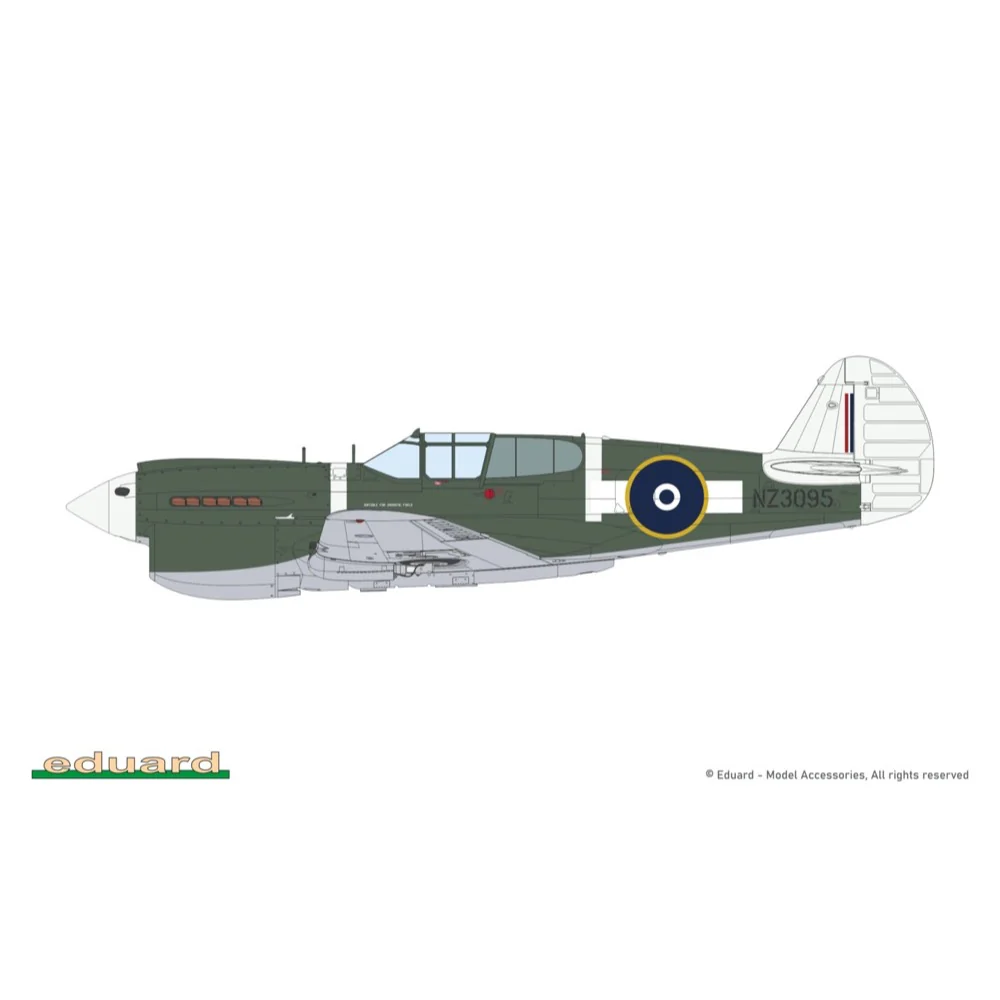 Eduard 11185 1/48 PACIFIC STAR Curtiss P-40E Warhawk Dual Combo The Limited edition - Image 11
