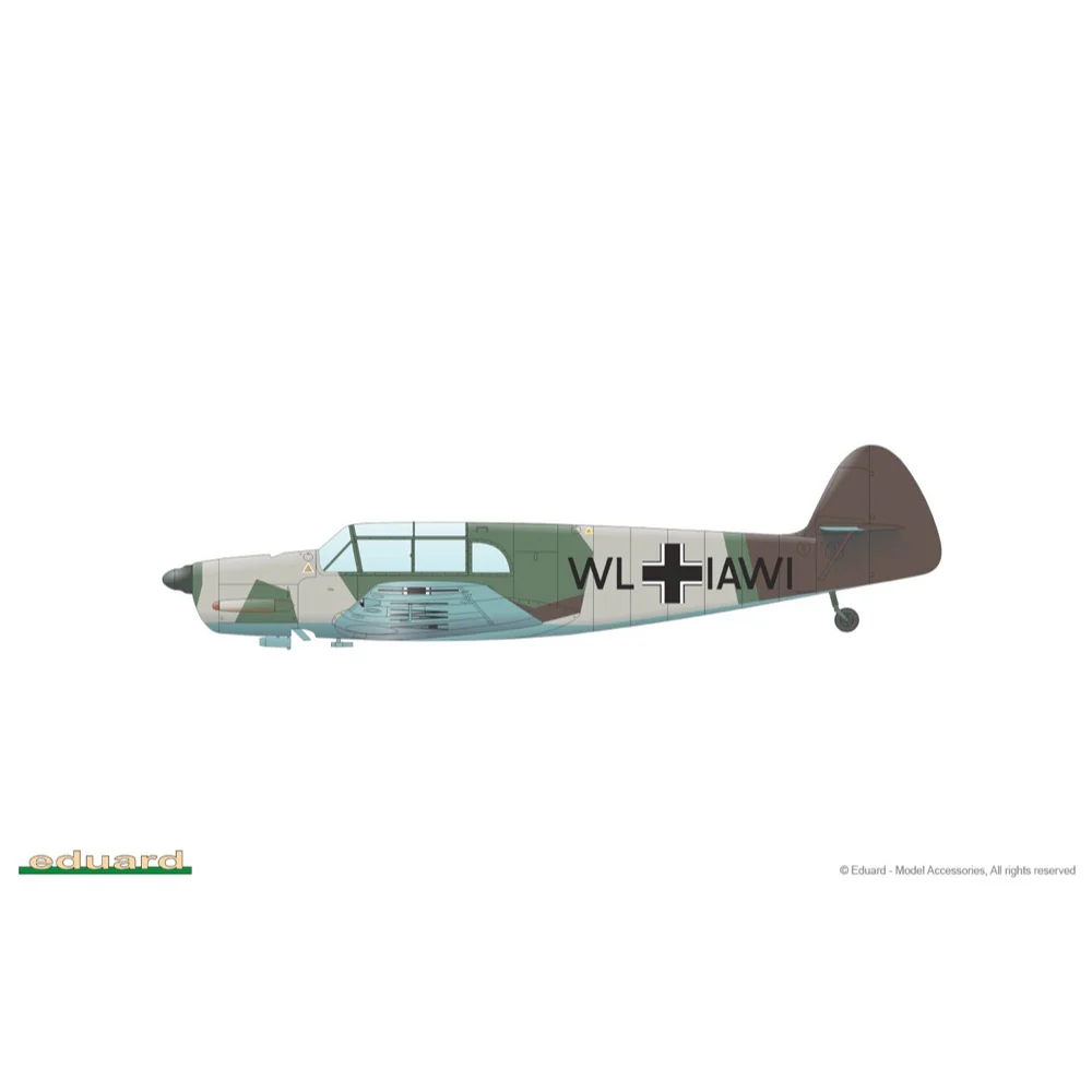 Eduard 3404 1/32 German WWII Bf 108 Weekend Edition - Image 3