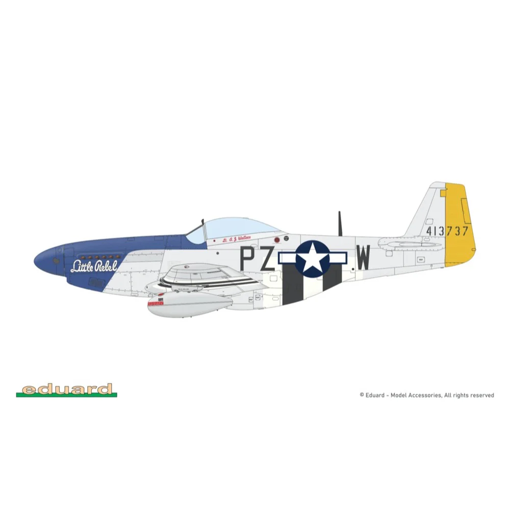 Eduard 7476 1/72 P-51D-5 Mustang - Image 4