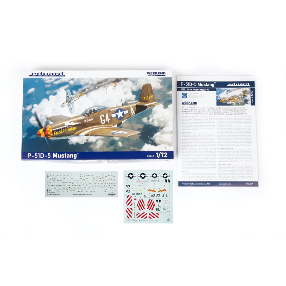 Eduard 7476 1/72 P-51D-5 Mustang - Image 7