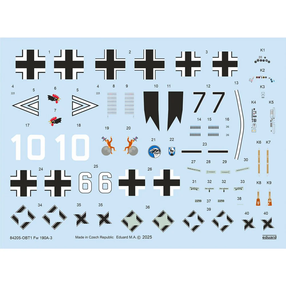Eduard 84205 1/48 FW-190A-3 Weekend Edition - Image 8