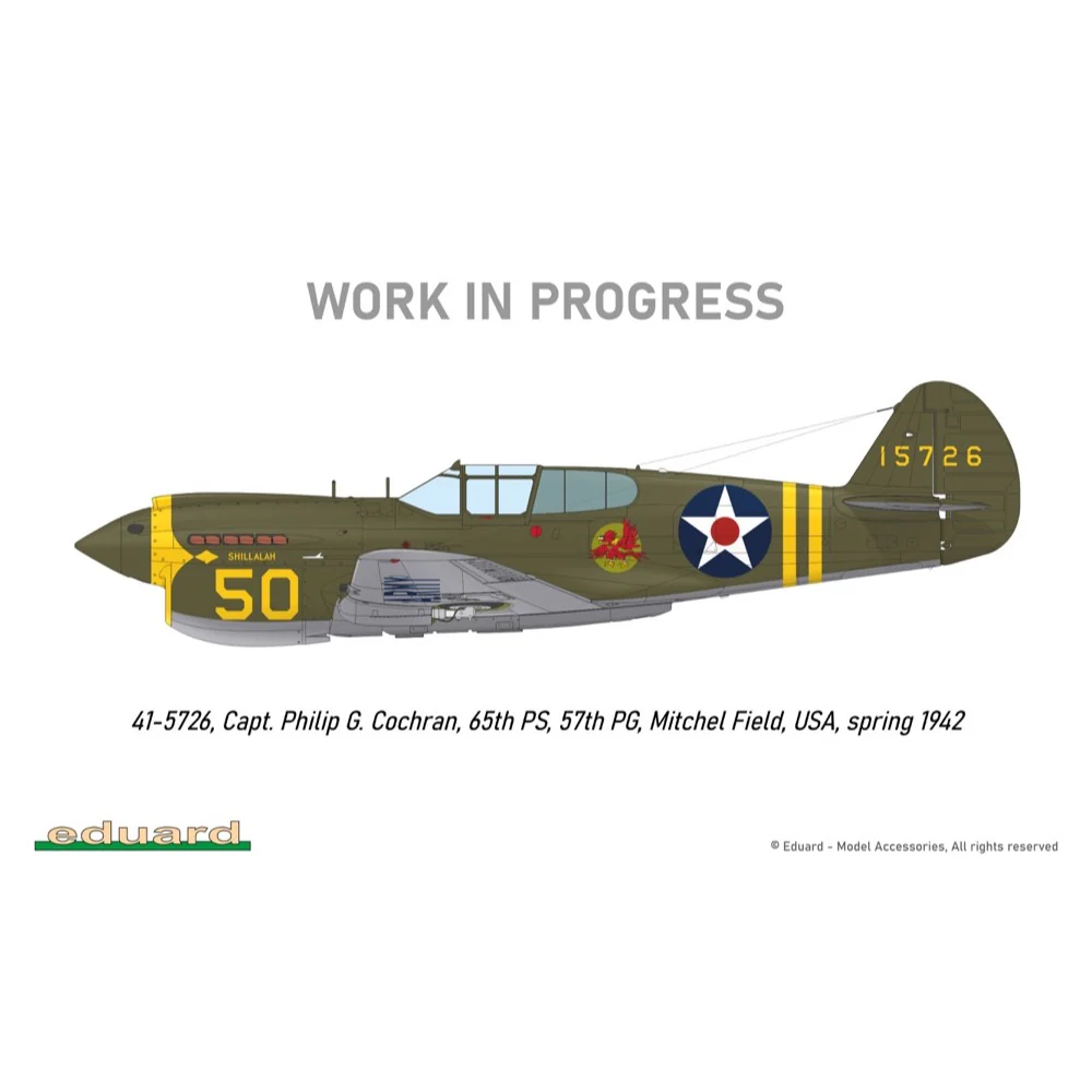 Eduard R0023 1/48 P-40E Royal Class Dual Combo - Image 20