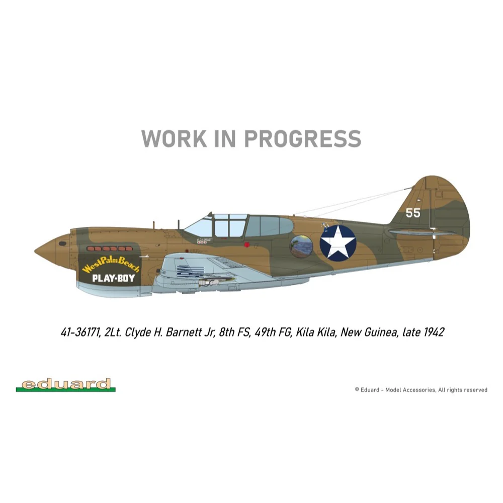 Eduard R0023 1/48 P-40E Royal Class Dual Combo - Image 25