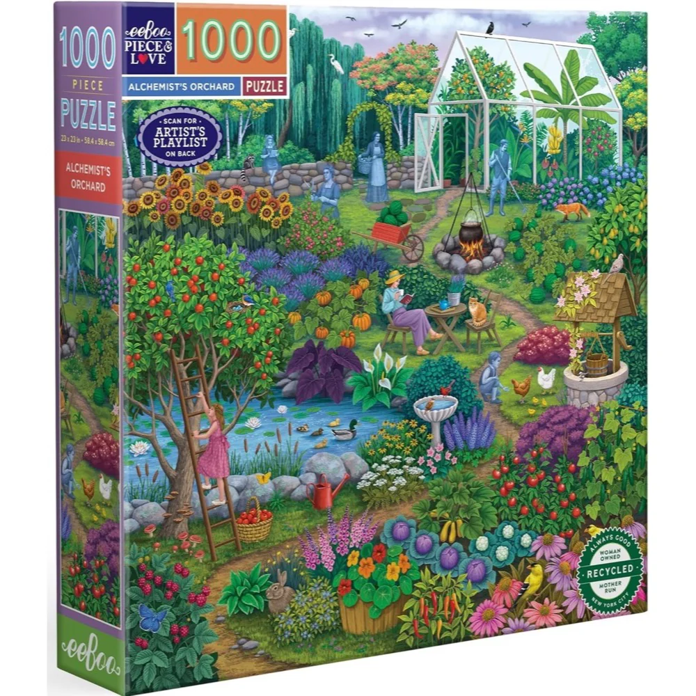 Eeboo Alchemist Orchard 1000pc Jigsaw Puzzle