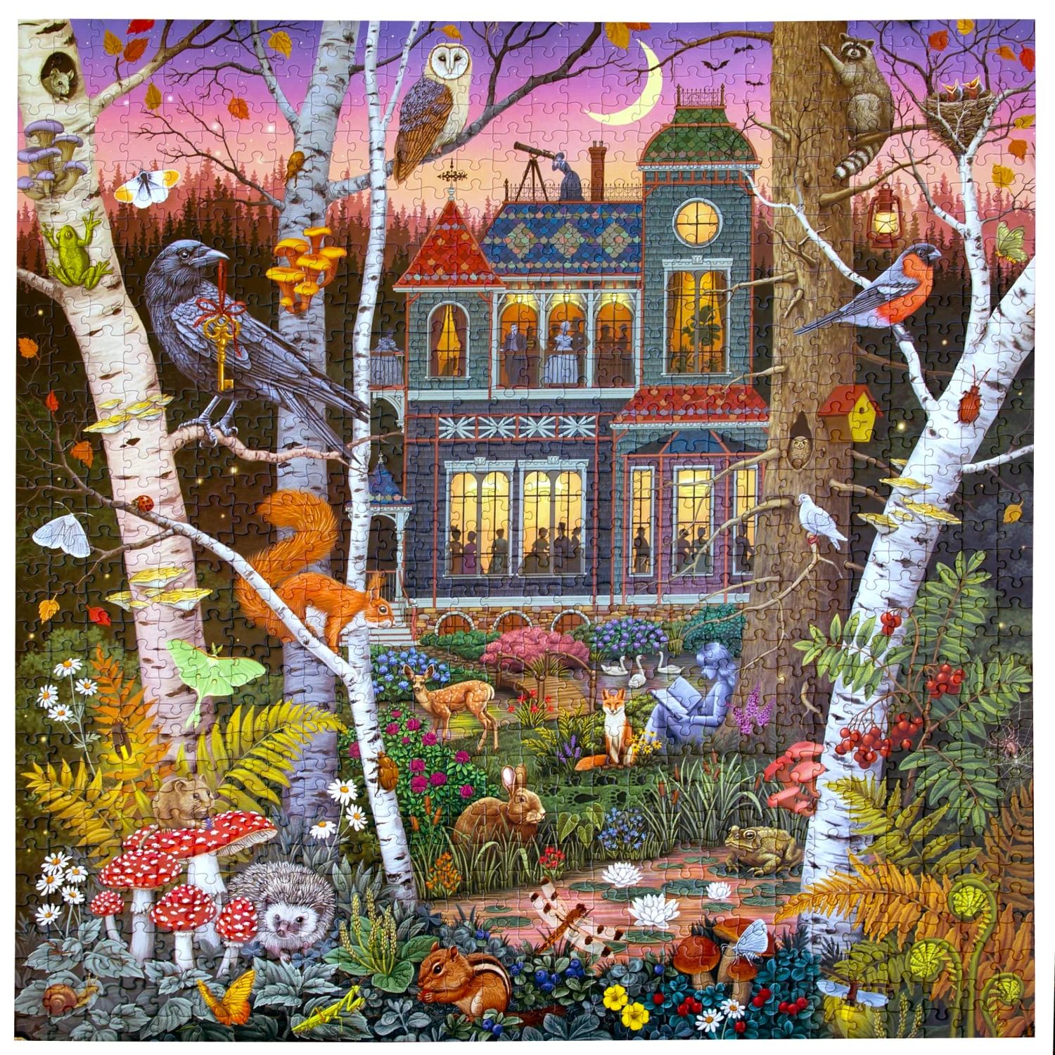 eeBoo Alchemists Forest 1000pc Jigsaw Puzzle - Image 4