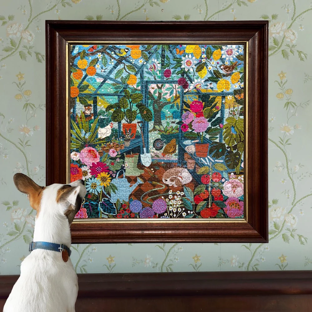 Eeboo English Greenhouse 1000pc Jigsaw Puzzle - Image 4