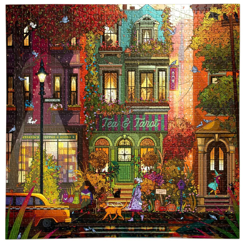 eeBoo Fall Brooklyn 1000pc Jigsaw puzzle - Image 2