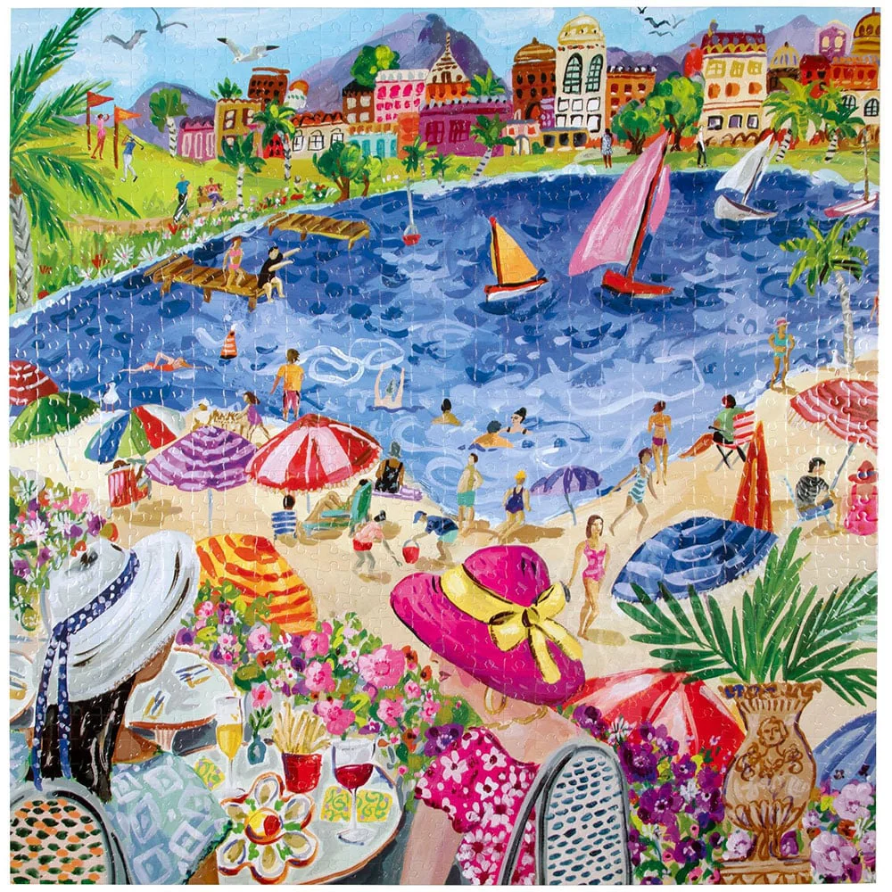 Eeboo Lunch By The Sea 1000pc Jigsaw puzzle - Image 2